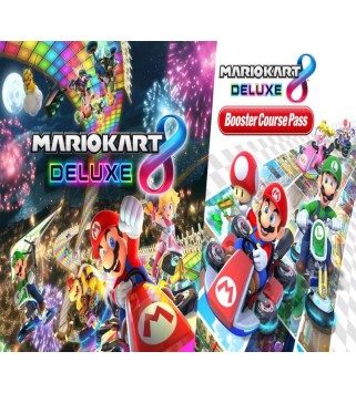 Mario Kart 8 - Deluxe Bundle Game + Booster Course Pass SWITCH Access Nintendo eShop Key 101